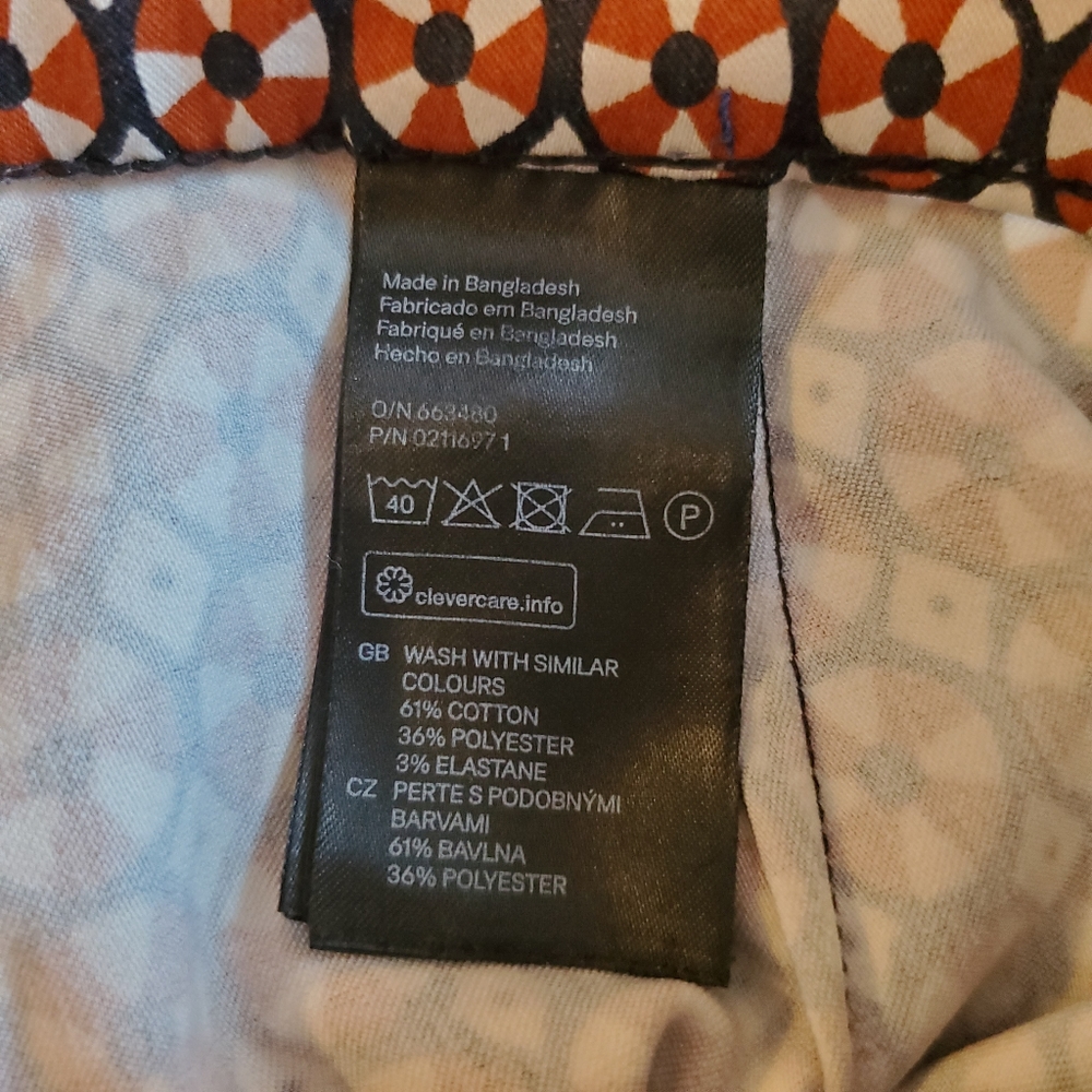H&M Cropped Patterned Pants - Picture 7 of 12